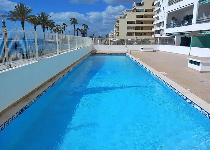 Beachfront Flat With Pool